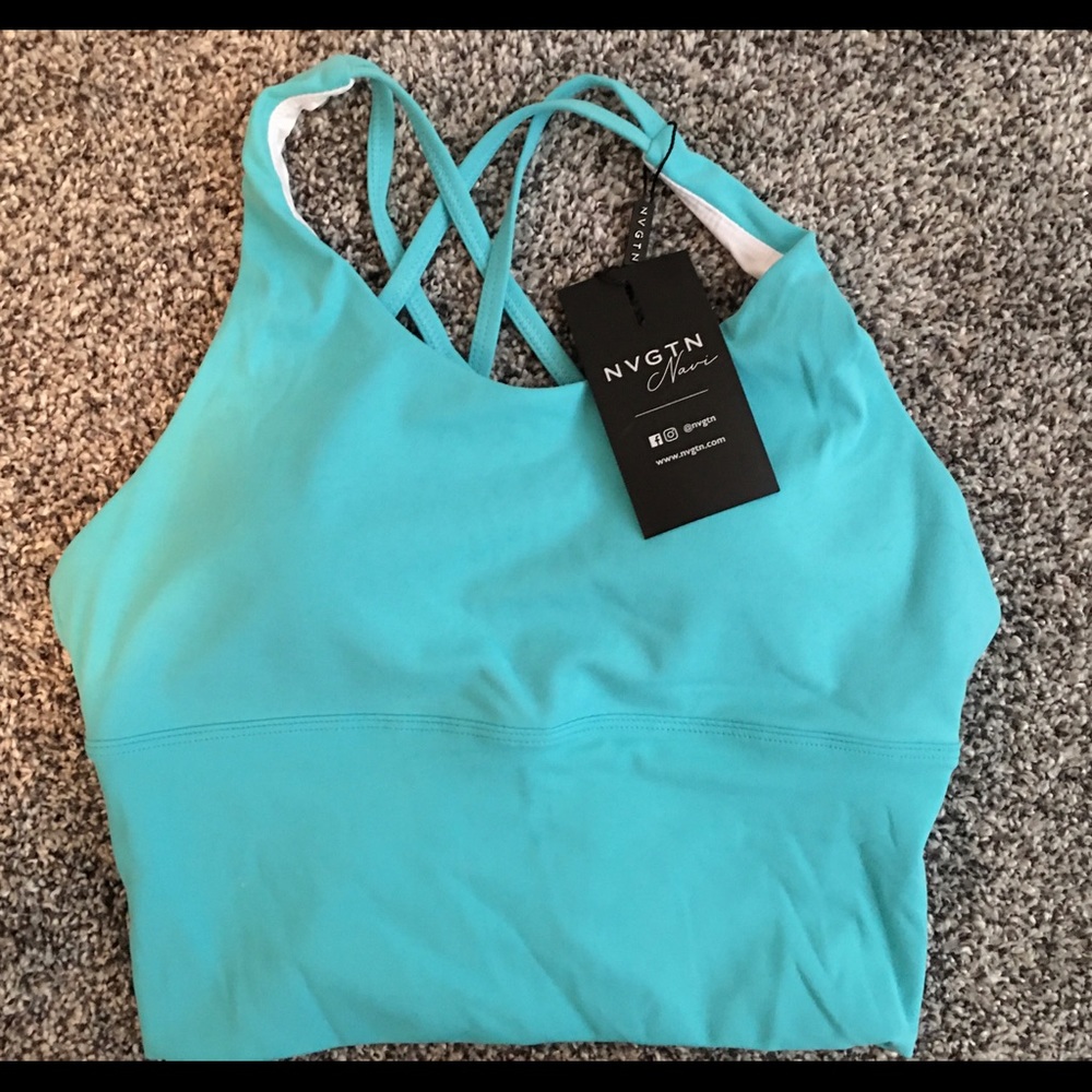 NVGTN Matrix Top - Ocean Blue